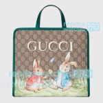 Replica GG Children's Rabbit Embroidered Tote Bag